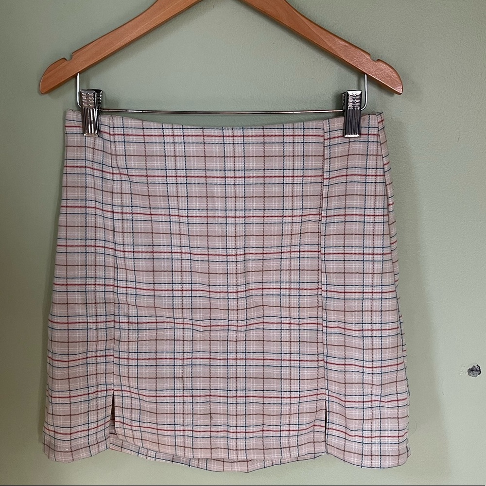 Plaid Tillys Womens Small Mini Skirt